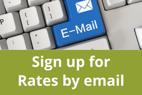 Rates by email