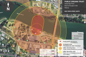 Public Notice: Exclusion zone for Wairoa River on 11 June.