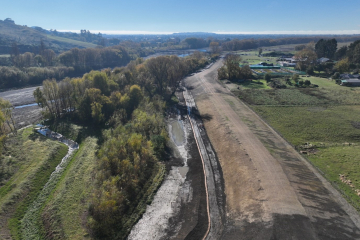 Waiohiki stopbank complete in major flood resilience milestone