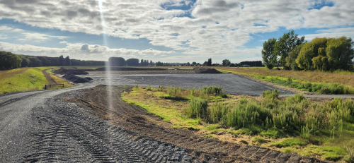 Waiohiki photo of flood mitigation work