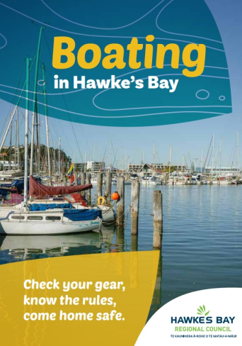 Boating booklet cover