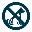 No dogs pets
