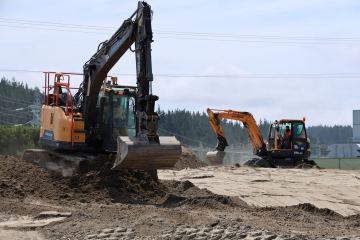 Flood risk category lifted for Whirinaki homes as work ramps up