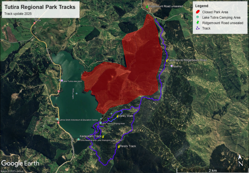 Tutira map for website