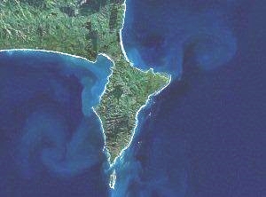 Mahia peninsula landsat2