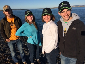 US Interns at Waitangi Estuary Copy