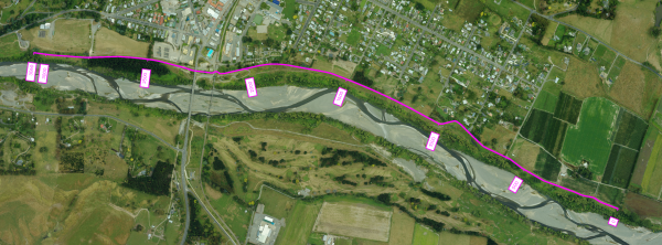 Waipawa upgrade map