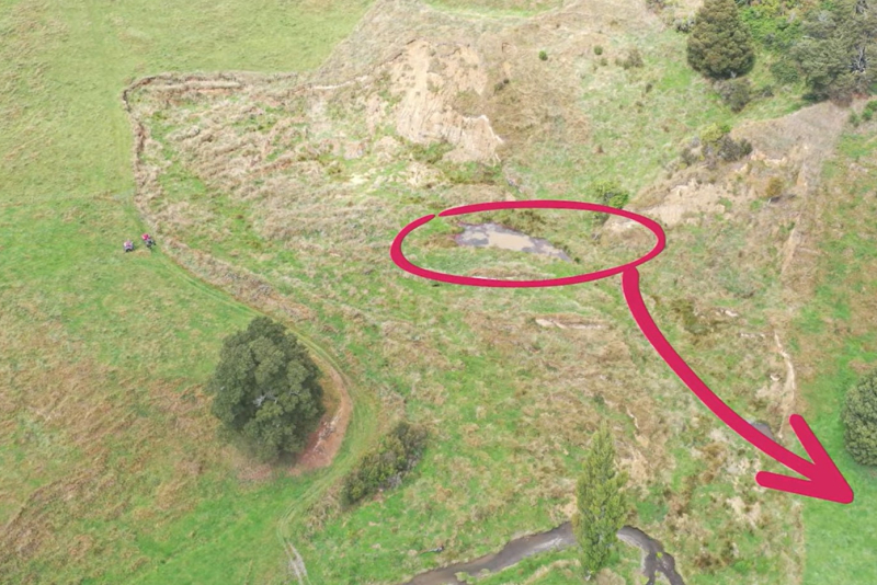 HBRC's Principal Advisor of Catchment Management gives practical advice on how to dewatering a slump
