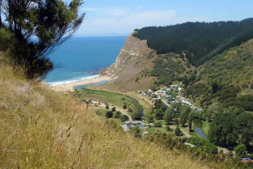 Waipatiki camp ground